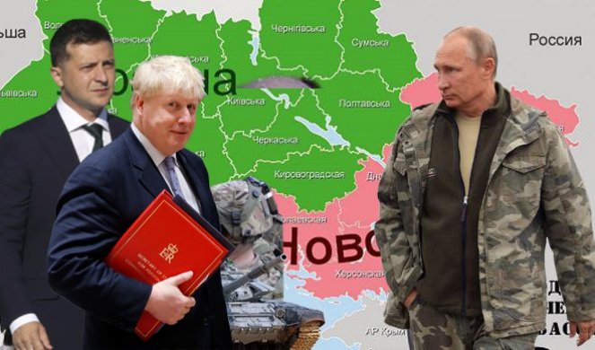 LONDON JE NAJPRE POSALO INSTRUKTORE DA POMOGNU KIJEVU U RATU SA DONBASOM, a sada Džonson i Zelenski optužuju Rusiju da gomila vojsku na granicama Ukrajine!
