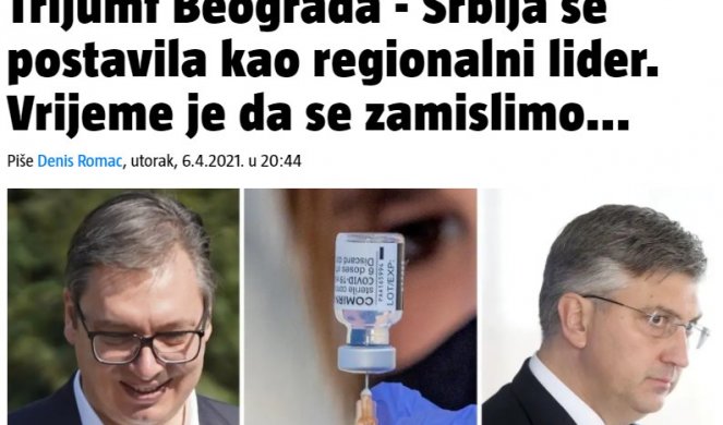 HRVATI OČARANI, KONAČNO PRIZNALI! "TRIJUMF BEOGRADA, SRBIJA JE LIDER REGIONA": Vreme je da se zamislimo...