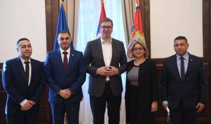 Predsednik Vučić se sastao sa predstavnicima Saveta romske nacionalne manjine! Foto