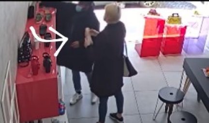 SKANDAL U CENTRU BEOGRADA! Muškarac i žena ušli u prodavnicu obuće, a ono što su ukrali je SVE ŠOKIRALO! Video