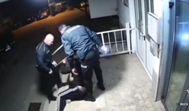JEZIVI SNIMCI POLICIJSKE BRUTALNOSTI! Mladić u Mostaru pretučen zbog kršenja epidemioloških mera! /VIDEO/