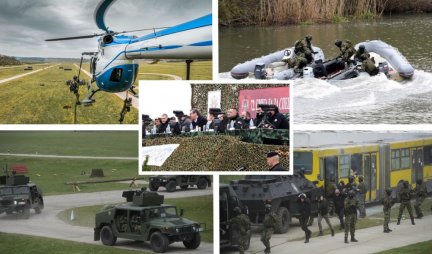 MOĆNA SRPSKA VOJSKA I POLICIJA U PUNOM SJAJU I SNAZI demonstrirale umeće na združenoj vojnoj vežbi! Neverovatne fotke sa "Odgovora 2021" /FOTO/VIDEO/
