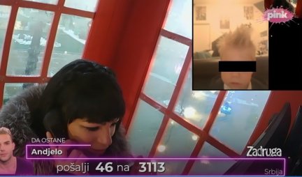 POTRESNO - Mali Željko nije prepoznao Miljanu kada ju je video, ona grcala u suzama! /VIDEO/