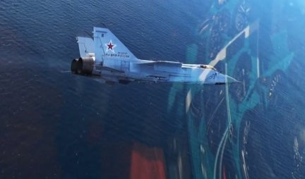 IZBEGAVANJE NAPADA I RAKETNA PALJBA! Piloti lovaca MiG-31BM u akciji iznad Tihog okeana /VIDEO/