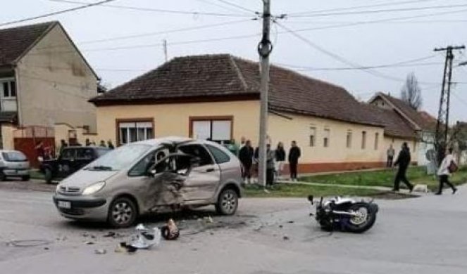 SCENA UŽASA U CENTRU KIKINDE! Milan je nastradao na omiljenom suzukuju, u punoj brzini CITROEN MU JE PRESEKAO PUT/FOTO/