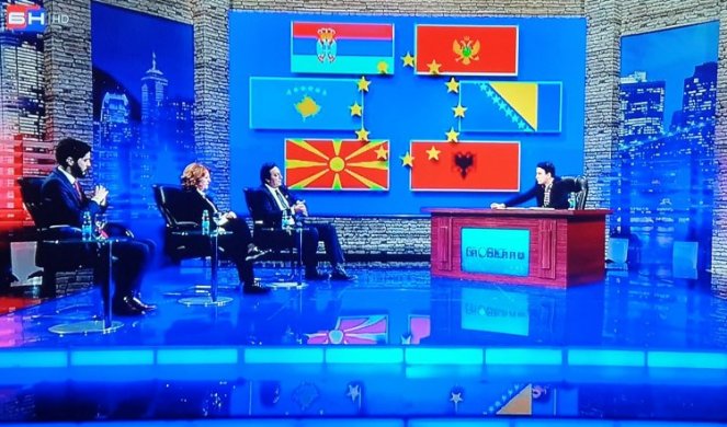 JOŠ JEDAN SKANDAL NA BOSANSKOJ TV! Nakon što su RASPARČALI SRBIJU, u emisiji prikazali ZASTAVU LAŽNE DRŽAVE KOSOVO! Foto