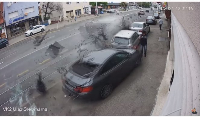 UDARIO AUTO, POČEO DA BEŽI, PA POČISTIO DESETAK VOZILA I UMALO UBIO ČOVEKA! Detalji nezapamćenog haosa u Zagrebu! /VIDEO/