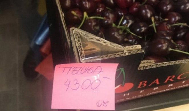 KILO TREŠANJA NA PIJACI 4.300 DINARA! Aman, čoveče, pa da li su od zlata?