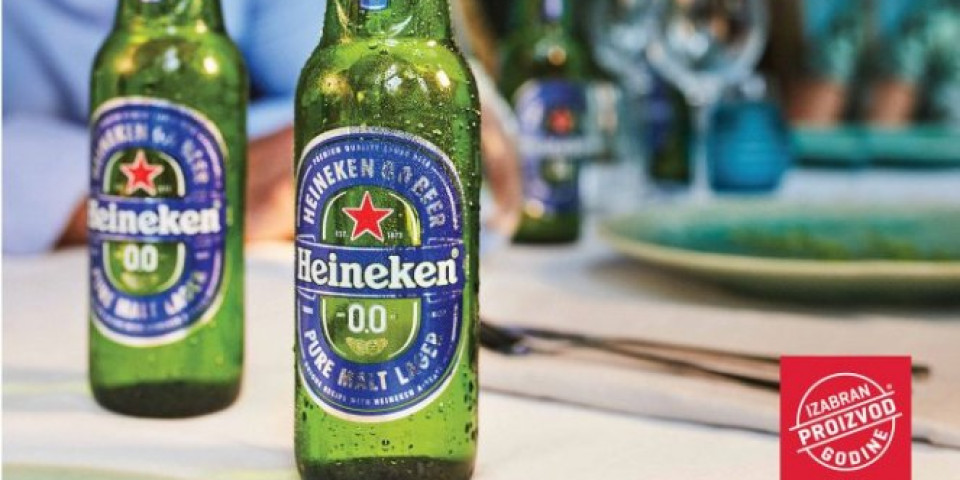 Srbija je odlučila: Heineken 0.0. poneo titulu „Izabran proizvod godine 2021.”