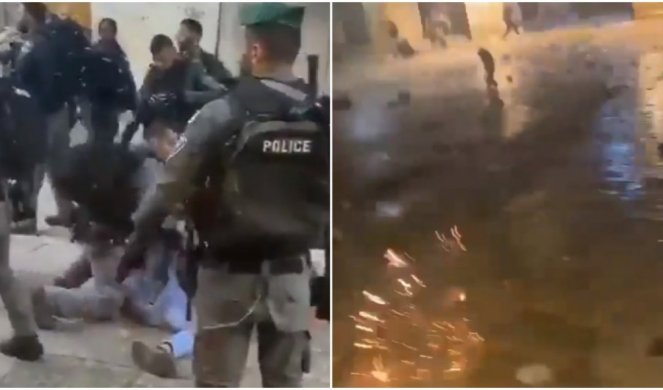 EKSPLOZIJE I PUCNJI U JERUSALIMU! Veliki sukob izraelske policije i vernika u džamiji Al Aksa! /VIDEO/