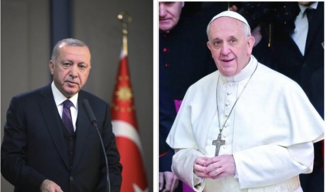 ERDOGAN TRAŽI POMOĆ OD PAPE FRANJE! Predsednik Turske apeluje na poglavara Katoličke crkve da podrži sankcije protiv Izraela!