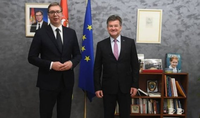 SRBIJA SPREMNA ZA NASTAVAK DIJALOGA! Vučić nakon sastanka sa Lajčakom: Voleo bih da probleme ne ostavljamo našoj deci! /FOTO/