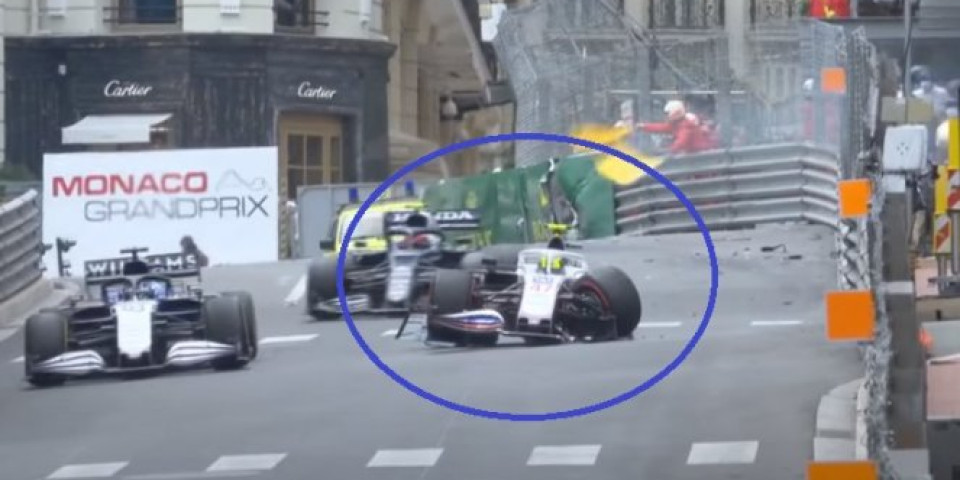 ŠUMAHEROV SIN IMAO UDES! Slupao bolid u Monaku, uništio ga je! /VIDEO/FOTO/