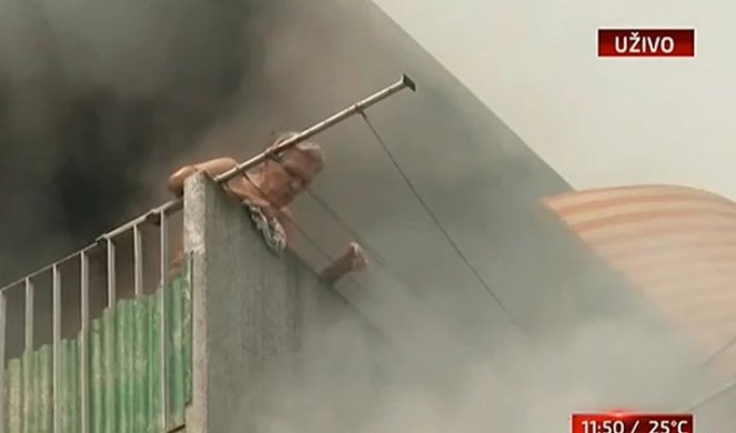 KRAJ DRAME U ZAGREBU! Spašen čovek zarobljen na terasi i još šest osoba! Uzrok požara ekspolozija FENA! /VIDEO/