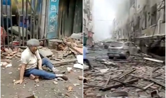NAJMANJE 11 POGINULIH! Stravična eksplozija u Kini, spasioci izvukli više od 100 ljudi iz ruševina! /VIDEO/