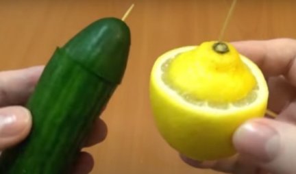 TRIK SA ČAČKALICOM: Uradite OVO i produžićete svežinu voća i povrća! /VIDEO/