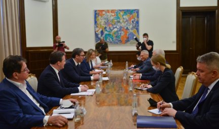 Vučić se sastao sa zamenikom ministra inostranih poslova Ruske Federacije /VIDEO/