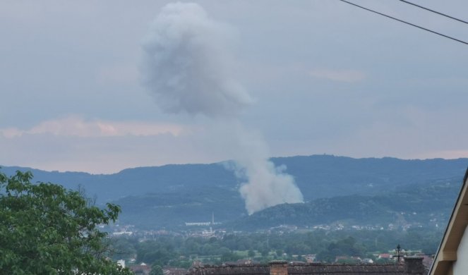 PONOVO POŽAR U ČAČKU! Gori šuma kod fabrike "Sloboda"!