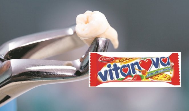 IMA LI KRAJA? Posle plastike, čovek našao zub u "Pionirovoj" čokoladici  "vitanova"?!