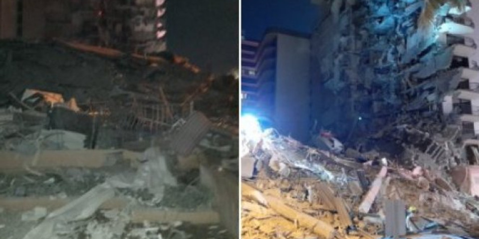 POGLEDAJTE SNIMAK KATASTROFE U MAJAMIJU! Srušila se zgrada od 11 spratova... OPERACIJA SPASAVANJA U TOKU, strahuje se da je broj žrtava OGROMAN!  /FOTO/VIDEO/