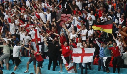 ENGLEZI SKUPLJAJU NOVAC DA NADOKNADE DUŠEVNU BOL DEVOJČICE IZ NEMAČKE! Malena navijačica zaplakala zbog poraza, Britanci se digli na noge! /FOTO/