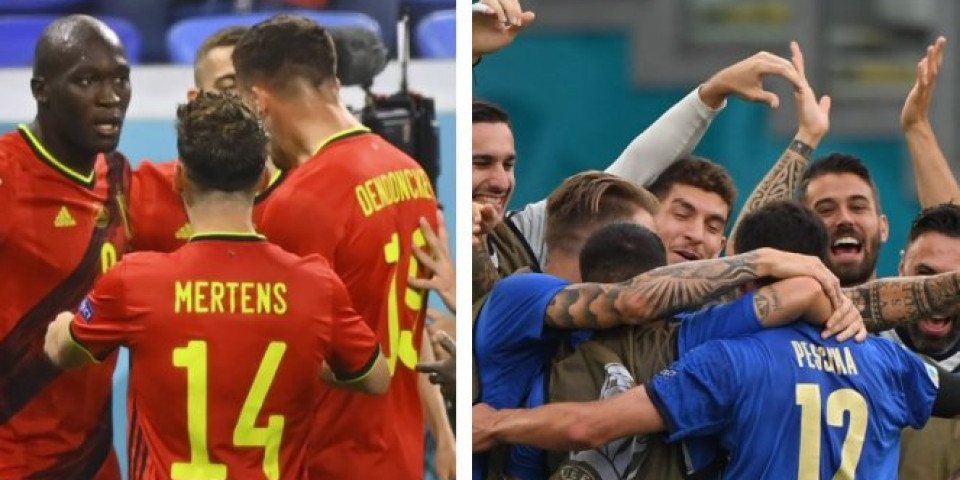 VELIKI DERBI ČETVRTFINALA EVROPSKOG PRVENSTVA U MINHENU! Strašni Belgijanci prete Italijanima!