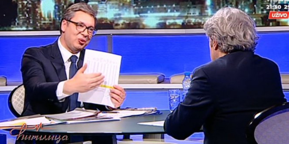 /FOTO/ ZBOG ČEGA DA SE UMILJAVAM HRVATIMA?! ZBOG 250.000 PROTERANIH SRBA?! Vučić u Ćirilici: I u Hrvatskoj i u Crnoj Gori na naslovnicama je Srbija jer smo ih pretekli u svemu!