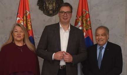 VUČIĆ SA ČUVENIM DIRIGENTOM! Predsednik Srbije sastao se sa Zubinom Mehtom! /FOTO/