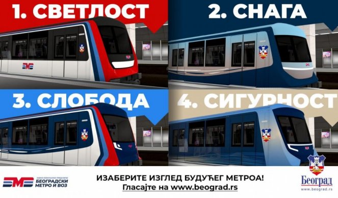 VESIĆ: Predstavljen izgled vagona za Beogradski metro, a kako će izgledati glasaće građani Beograda