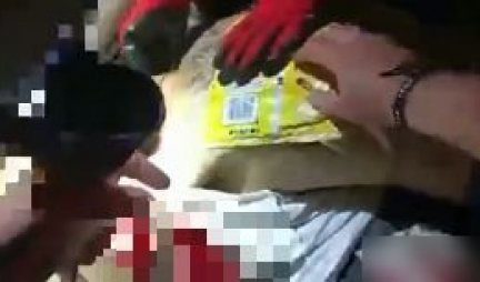 Policajac zalepio praznu kesu čipsa na grudi izbodene žrtve, i tako spasao život! Ovakvih treba biti što više! Foto/Video