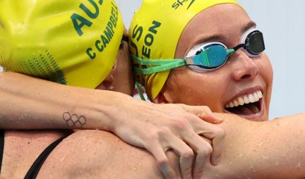 Tatjana Šonmejker najbrža u istoriji na 200 metara prsno, Australijanki zlato na 100 metara slobodno!