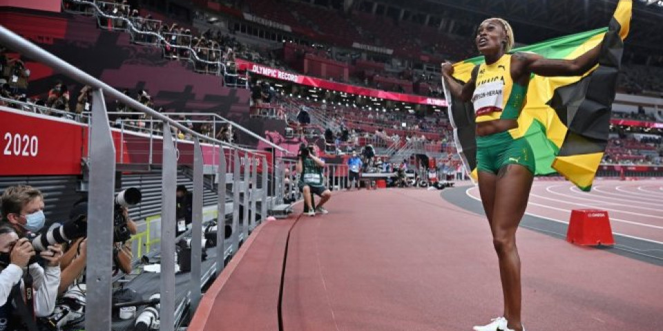 MUNJA SA JAMAJKE! OBOREN OLIMPIJSKI REKORD! Ilejn Tompson je najbrža žena na planeti! /FOTO/