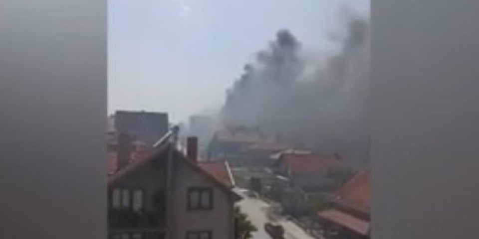 /VIDEO/ TRI VELIKA POŽARA U VRANJU! Gori otpad na putu za Bujanovac!