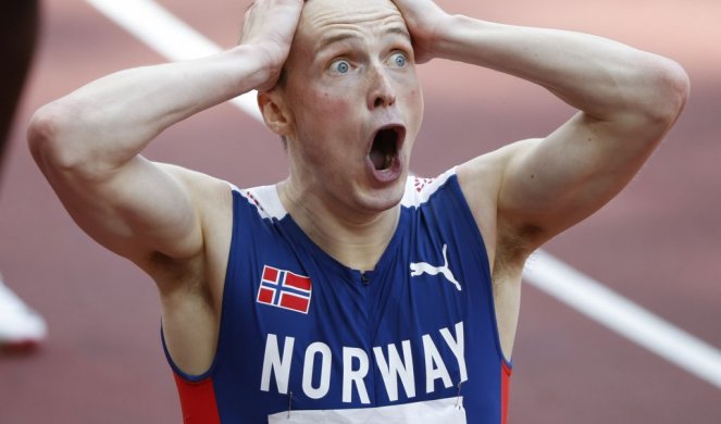 LUDA TRKA NA 400 METARA S PREPONAMA! Kasper Vorholm uzeo zlato i oborio svetski rekord! /FOTO/
