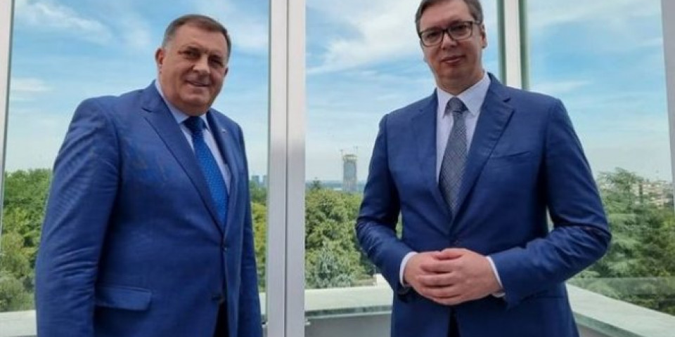 DODIK: VUČIĆ JOŠ JEDNOM POKAZAO DA JE ČOVEK MIRA I I DIJALOGA!