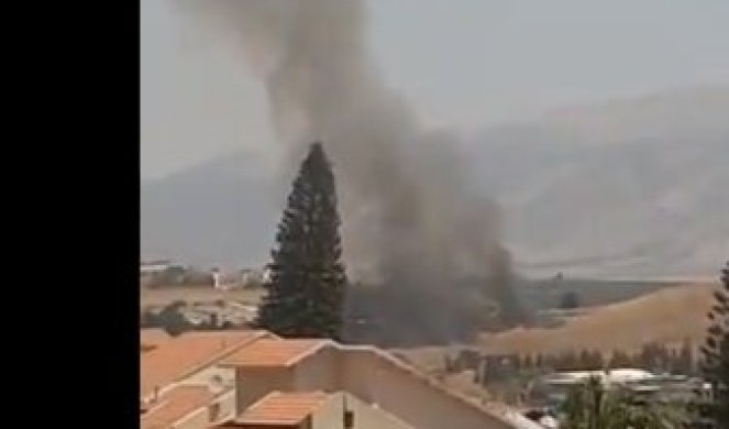SIRENE I EKSPLOZIJE U IZRAELU, rakete doletele iz Libana, vojska uzvratila vatru! /VIDEO/