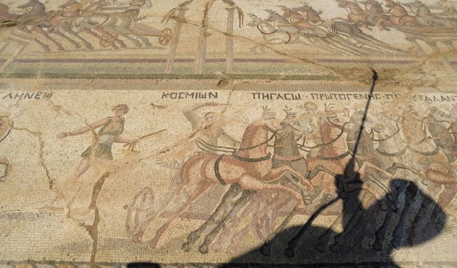 OTKRIĆE KOJE SE NE VIĐA ČESTO! Arheolozi pronašli redak mozaik koji prikazuje BOGA MORA! (FOTO)