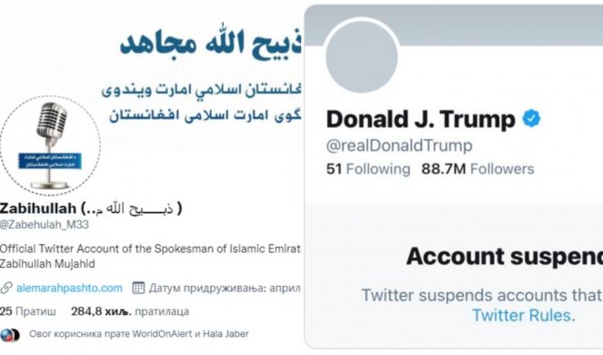 TALIBANI MOGU DA TVITUJU, BIVŠI PREDSEDNIK NIKAKO! Nerealna odluka Tvitera, pravila određuju kako im odgovara! Foto