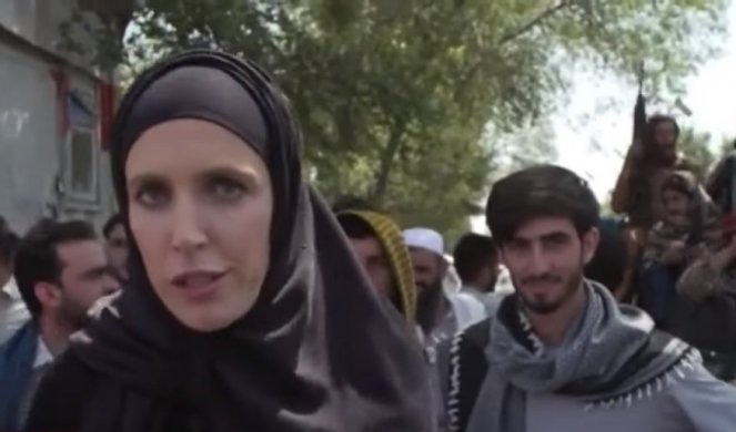 SAMO VIČU "SMRT AMERICI", ALI SVE VREME IZGLEDAJU PRIJATELJSKI! Novinarka CNN okružena Talibanima ŠOKIRALA SVET! /VIDEO/