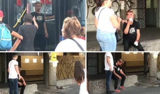 ŠOK SCENA NA ZELENJAKU! Muškarac nasrnuo na ženu, udarcima joj raskrvario glavu, prolaznici ih jedva razdvojili! /VIDEO/FOTO/