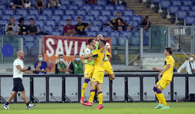 SRBI NISU DOVOLJNI FIORENTINI! Roma krenula SILOVITO! Abraham počeo da se ISPLAĆUJE! /FOTO/