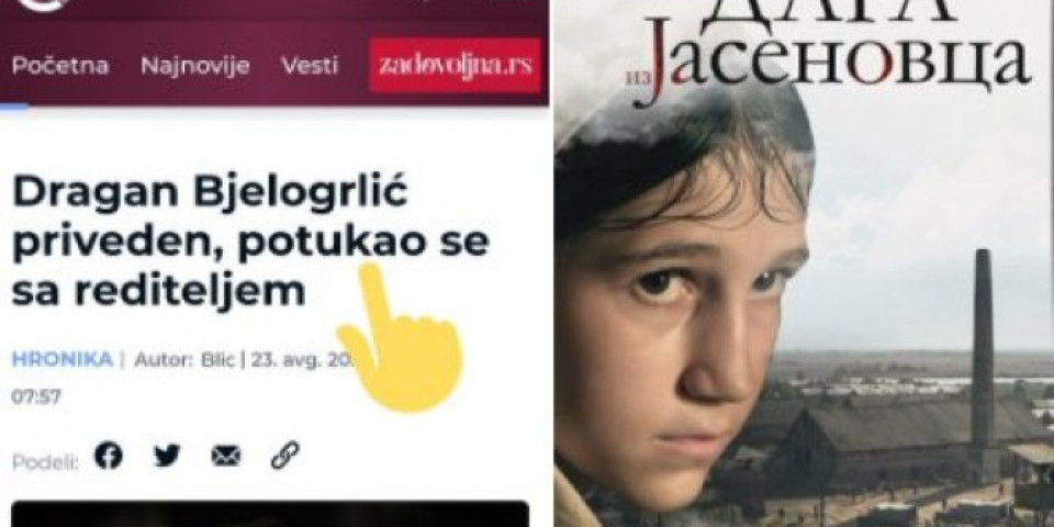 OVAKO ĐILASOVSKI MEDIJI OBMANJUJU JAVNOST! Pišu da su se Bejlogrlić i Antonijević potukli, iako se na snimku jasno vidi da glumac kukavički mlati reditelja, koji ne može da se brani!