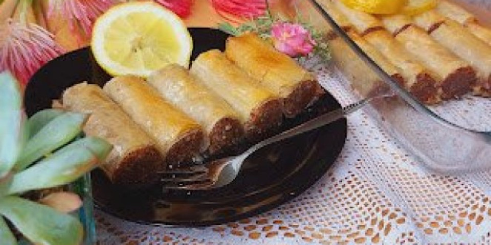 BAKLAVA SA PLAZMOM I BELOM ČOKOLADOM! Desert kojem nećete odoleti