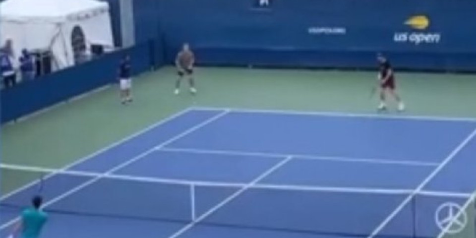 SVE PRŠTI! Novak i Marej treniraju ZAJEDNO i čekaju US Open kao zapete puške! /VIDEO/