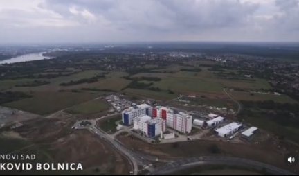 Čestitam građanima Srbije na još jednom poduhvatu! Ovo je nova bolnica u Novom Sadu! /video/