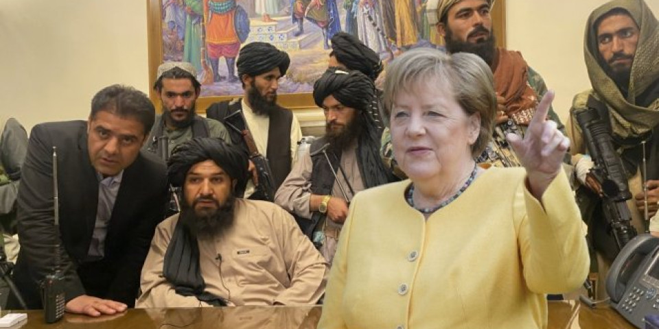 TALIBANI bi rado PRIMILI Angelu Merkel u Kabul!