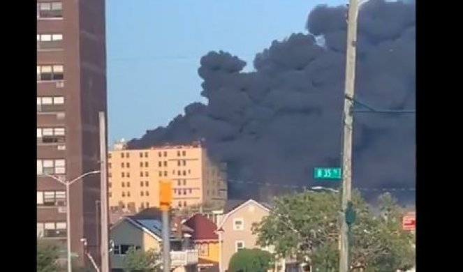 CRNI DIM NAD NJUJORKOM! Izbio požar u bolnici u Kvinsu, dvoje povređenih! /VIDEO/