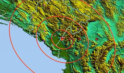 Novi zemljotres u Albaniji, treslo se jače nego jutros, drhtala i Crna Gora!