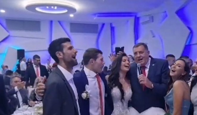 ČISTA EMOCIJA! NOVAK zapevao "PUKNI ZORO" na svadbi SVETSKOG šampiona! /VIDEO/