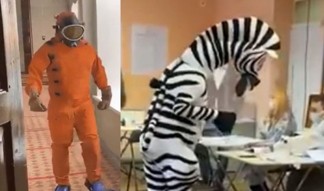 Neka druga, SMEŠNA strana izbora u Rusiji! Na glasačka mesta došli i DEDA MRAZ, ZEBRA, RONILAC, LOKI... ali ni to nije sve! /VIDEO/